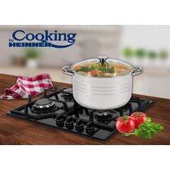 Semioala inox+capac,  26x14,5 cm, 7 l, myra,  cooking  by heinner,  Tavi copt | electropc.ro