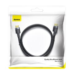 Cablu baseus cafule hdmi (t) 2m, negru,  Cabluri periferice | electropc.ro