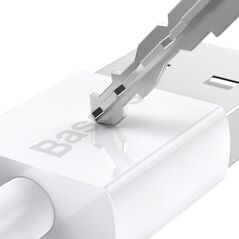 Cablu baseus superior camys-02 1m, alb,  Cabluri periferice | electropc.ro