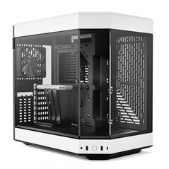 Carcasa hyte y60 mid-tower black/white e-atx, pci slots 6+3, no psu included, preinstalled fans 3x 120mm no lightning,  Carcase | electropc.ro