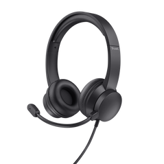 Casti trust ayda cu fir, interfata usb 3.0, frecventa de raspuns 20 hz - 20.000 hz, sensivitate 96 db, negru,  Casti audio | electropc.ro