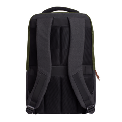 Ghiozdan laptop trust lisboa pentru laptop-uri cu diagonala de 16", material pom, rpet polyester, rpet twill polyester, volum 23 l, verde,  Genti laptop | electropc.ro