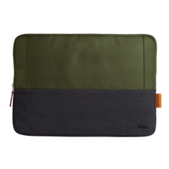 Husa laptop trust lisboa, pentru laptopuri cu diagonale pana in 16", materal pom, rpet polyester, rpet, volum 1.5 l, verde,  Genti laptop | electropc.ro