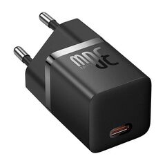 Incarcator retea baseus, gan5 fast charger 30w, 1 x usb type-c 5v/3a, negru,  Incarcatoare telefoane | electropc.ro