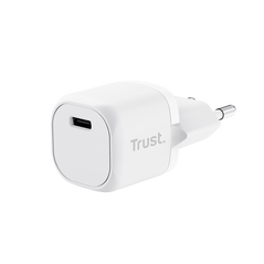 Incarcator trust maxo, interfata usb-c, putere maxima iesire 20w, incarcare usb pd 3.0 + pps, alb,  Incarcatoare telefoane | electropc.ro