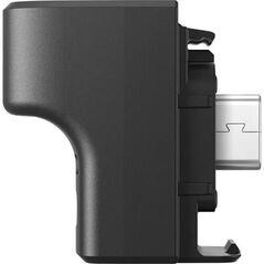Insta360 microphone adapter ace/ace pro, 1 x usb-c female input, 1 x usb-c integrated male input, 1 x 1/8" / 3.5 mm input, negru,  Alte accesorii foto & video | electropc.ro