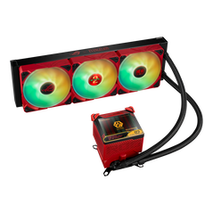 Cooler asus rog ryujin iii 360 argb eva-02 edition, speed 5100 rpm +/-10%, 36.45 db,  Ventilatoare carcasa | electropc.ro