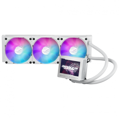 Cpu cooler asus rog ryujin iii 360 argb white  water block water block dimention: 89 x 91 x 101 mm block material (cpu plate): copper embedded fan: yes - speed: 5100 rpm +/- 10% - air pressure: 5.53 mmh2o - air flow: 21.08 cfm pump pump solution: 8th gen ,  Ventilatoare carcasa | electropc.ro