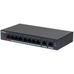 Dahua 10 port cloud managed poe switch cs4010-8et-110, interfata: port 1-8: 8 × rj-45 10/100 mbps (poe); port 9-10: 2 × rj-45 10/100/1000 mbps（uplink）, managed, layer 2, switching capacity: 5.6 gbps, packet forwarding rate: 4.17 mpps, standarde retea: iee,  Switch-uri | electropc.ro