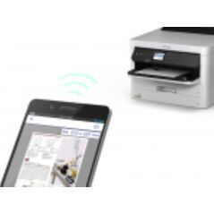Epson imprimanta a4 color workforce pro wf-c529rdw, tehnologie printare: precisioncore™, rips, fpo: 4.8s mono, 5.3s color, viteza printare: 24ppm mono si color, duplex, rezolutie:4.800 x 1.200 dpi, volum maxim lunar: 50.000 pagini, culori:black, cyan, yel,  Imprimante Inkjet | electropc.ro