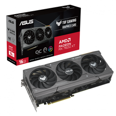 Placa video asus tuf gaming radeon rx 7600 xt oc 16gb gddr6 128 bit, pci gen 4, 1x hdmi 3x dp,  Placi video | electropc.ro