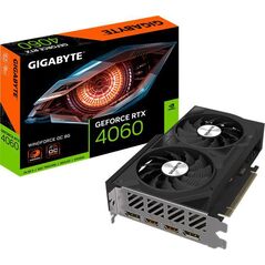 Placa video gigabyte geforce rtx 4060 windforce 8g gddr6 128 bit pcie 4.0, 2x dp 2x hdmi,  Placi video | electropc.ro