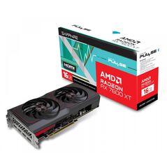 Placa video sapphire pulse amd radeon rx7600 xt 16gb gddr6 128 bit, 2x hdmi 2x dp,  Placi video | electropc.ro