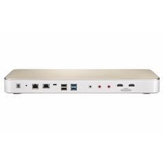 Qnap compact fanless nas, hs-453dx-8g, 2-bay, intel celeron j4105 quad core 1.5ghz (up to 2.5ghz), 8gb ddr4 sodimm ram (2 x 4gb), 2 x 2.5"/3.5" sata hdd bay + 2 x m.2 2280 sata ssd slots, 1 x 10gbase-t (10g/5g/2.5g/1g) + 1 x rj45 gbe, 2 x hdmi ( 2.0 + 1.4,  NAS | electropc.ro