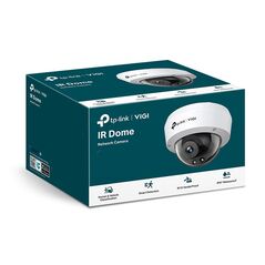 Tp-link camera ir de supraveghere dome pentru exterior vigi c230i(2.8mm), senzor imagine: cmos 1/2.8”, lentila 2.8mm, f2.2, weatherproof: ip67, infrarosu: 30m, unghi vizualizare: 97.8°/52.9°/117.9, detectare: 49m, observare:20m, recunoastere: 10m, identif,  Camere supraveghere IP | electropc.ro