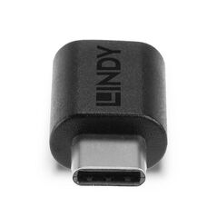 Adaptor lindy usb 3.2 type c la c, dimensiuni 26.5x13x7.5mm, latime de banda suportata 20gbps, negru,  Cabluri video | electropc.ro