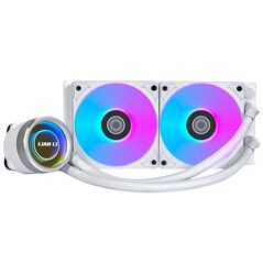 Cooler lian li galahad ii 240 trinity argb alb,  Ventilatoare carcasa | electropc.ro