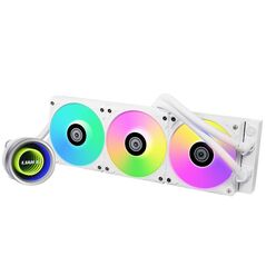Cooler lian li galahad ii 360 trinity argb alb,  Ventilatoare carcasa | electropc.ro