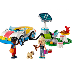 Masina electrica&incarcator, lego 42609,  Seturi de constructie | electropc.ro