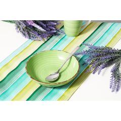 Set 6 farfurii  adanci,  ceramica 20 cm, gala green,  art of dinning by heinner,  Farfurii & Boluri de Servire | electropc.ro