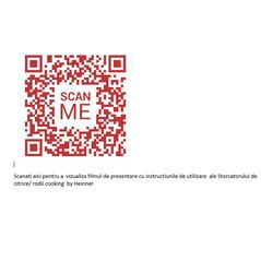Storcator profesional citrice/rodie rosu, cooking by heinner,  Accesorii bucatarie | electropc.ro