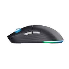 Mouse trust gxt980 redex wireless, usb 2.0, rezolutie maxima 10000 dpi, 6 butoane, iluminare full rgb , negru,  Mouse | electropc.ro