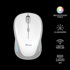 Mouse trust yvi fx, wireless, alb,  Mouse | electropc.ro