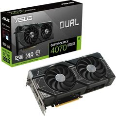 Placa video asus geforce rtx 4070 super dual 12gb gddr6x 192-bit dlss 3.0,  Placi video | electropc.ro