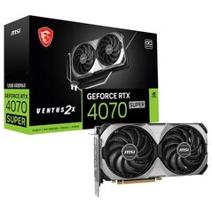 Placa video msi geforce rtx 4070 super ventus 2x oc 12gb gddr6x 192-bit dlss 3.0,  Placi video | electropc.ro