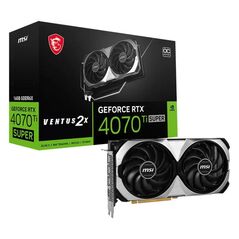 Placa video msi geforce rtx 4070 ti super ventus 2x oc 16gb gddr6x 256-bit dlss 3.0,  Placi video | electropc.ro