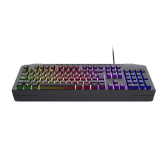 Tastatura trust cu fir gxt836 evocs, numar butoane 114, interfata usb 2.0, conector usb-a, iluminare rgb rainbow, negru,  Tastaturi | electropc.ro
