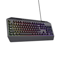 Tastatura trust cu fir gxt836 evocs, numar butoane 114, interfata usb 2.0, conector usb-a, iluminare rgb rainbow, negru,  Tastaturi | electropc.ro