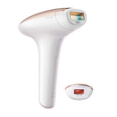 Epilator ipl philips lumea sc1997/00, 250.000 impulsuri, senzor piele, accesoriu corp si fata, utilizare cu fir, husa, roz/alb,  Epilatoare | electropc.ro