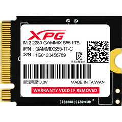 Ssd adata xpg gammix s55 1tb pci express 4.0 x4 m.2 2230,  SSD-uri Interne | electropc.ro