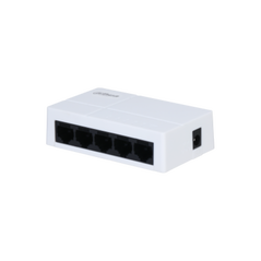 Dahua switch 5 porturi gigabit pfs3005-5gt, interfata: 5 x 10/100/1000, capacitate switch: 10g, packet forwarding rate: 7.44mpps, alimentare: dc5v/0.6a, greutate: 170g, dimensiuni: 100mm x 64mm x 25mm.,  Switch-uri | electropc.ro