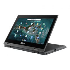 Laptop asus chromebook flip, cr1100fka-bp0160, 11.6-inch, hd (1366 x 768) 16:9, intel celeron n5100 processor 1.1 ghz (4m cache, up to 2.8 ghz, 4 cores), intel uhd graphics, lpddr4x 8gb, 64g emmc, 60hz, 250nits, glossy display, led backlit, 720p hd camera,  Laptopuri | electropc.ro