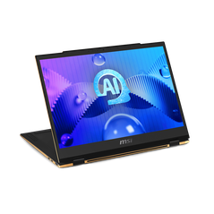 Laptop msi summit e13 ai evo a1mtg, 13.3" fhd+ (1920x1200), 16:10, ips- level, touchscreen, intel® core™ ultra 7 155h, 16c (6p + 8e + 2lpe) / 22t, max turbo up to 4.8ghz, 24mb, video intel® arc™ graphics, ram 32gb lpddr5-6400, ssd 1tb nvme pcie ssd gen4x4,  Laptopuri | electropc.ro