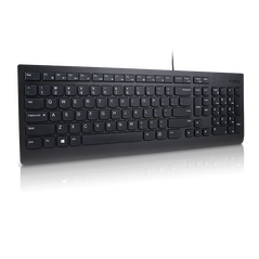 Lenovo essential wired keyboard (black) - us english 103p,  Tastaturi | electropc.ro