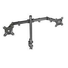 Suport monitor trust gxt 1120 mara dual monitor arm, montare birou, 510 x 860 x 115mm, vesa, 2.6 kg, negru,  Suporturi TV & Monitor | electropc.ro