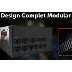 Sursa modulara gigabyte gp-ap850gm, 80 plus gold, eff. 90%, 850w,  Surse PC | electropc.ro