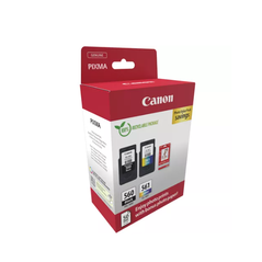 Canon pachet cartuse cearneala pg-560/cl561 photo value pack, capacitate negru: 180 pagini/8.3ml, color: 180 pagini / 7.5ml, compatibil cu: pixma ts5253, pixma ts5350, pixma ts5351, pixma ts5352, bonus 50 coli hartie foto 10 x 15cm.,  Cartuse cerneala | electropc.ro
