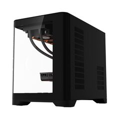 Carcasa 1stplayer uv6 cube tower argb negru,  Carcase | electropc.ro