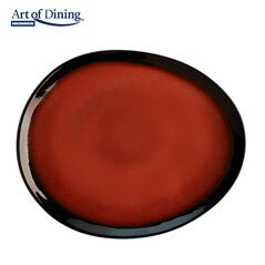 Farfurie ovala ceramica 28 cm, vulcano, art of dining by heinner,  Farfurii & Boluri de Servire | electropc.ro