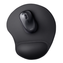 Mousepad trust bigfoot, ergonomic, marime s, senzori mouse suportati laser, optica  negru,  Mousepad | electropc.ro