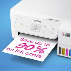 Multifunctional inkjet color epson ecotank ciss l3286,culoare alb, dimensiune a4 (printare,copiere, scanare), printare borderless, viteza 33ppm alb- negru, 15ppm color, rezolutie 5760x1440 dpi, alimentare hartie 100 coli, scanner cis rezolutie 1.200  x 2.,  Multifunctionale Inkjet | electropc.ro
