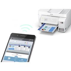 Multifunctional inkjet color epson ecotank ciss l5316, culoare: alb, dimensiune a4(printare,copiere, scanare, fax), printare borderless, viteza 33ppm alb-negru, 15ppm color, rezolutie 5760 x 1440 dpi, alimentare hartie 100 coli, adf 30 coli, scanner cis, ,  Multifunctionale Inkjet | electropc.ro