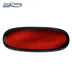 Platou ceramica 38x15 cm, vulcano, art of dining by heinner,  Farfurii & Boluri de Servire | electropc.ro