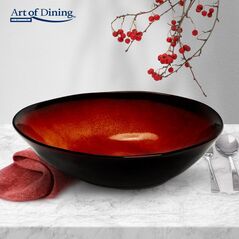 Set 6x bol oval ceramica 20 cm, vulcano, art of dining by heinner,  Farfurii & Boluri de Servire | electropc.ro