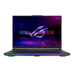 "laptop gaming asus rog strix scar 16, g634jzr-ra082, 16-inch, qhd+ 16:10 (2560 x 1600, wqxga), rog nebula hdr display, i9-14900hx, intel® uhd graphics, rtx 4080, 240hz, 2x ddr5 so-dimm slots 2x pcie, ddr5 64gb, 2tb pcie® 4.0 nvme™ m.2 performance ssd, 11,  Laptopuri | electropc.ro