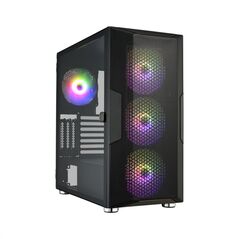 Carcasa fortron cut592 full tower argb negru,  Carcase | electropc.ro